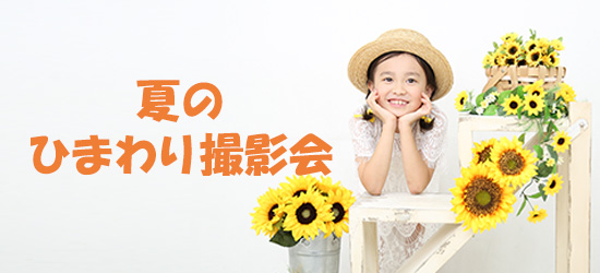夏のひまわり撮影会