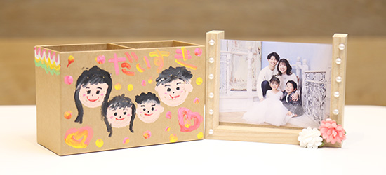 GWは家族で工作をしよう！『記念撮影付き☆　happilyおもちゃボックス＆フォトフレームワークショップ』