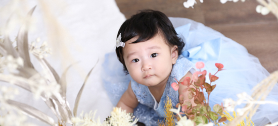 ハーフバースデーの写真におすすめの衣装を紹介！男の子・女の子別