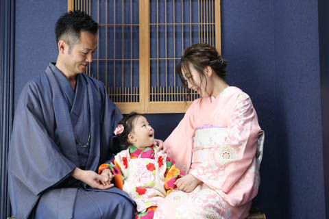 記念写真は冬でも快適なスタジオ撮影がおすすめ