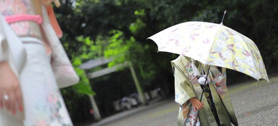 七五三の当日が雨の場合はどうする？写真館での撮影がおすすめ