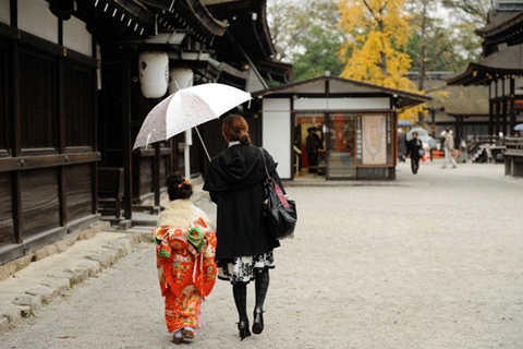 七五三の当日が雨の場合の対策