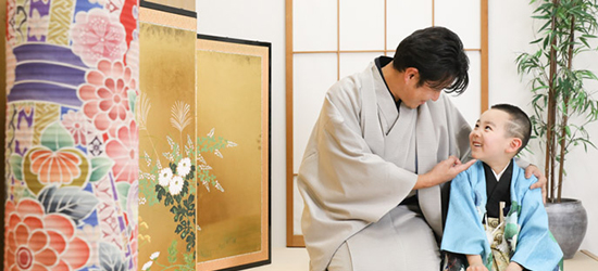 七五三写真での父親の服装は？撮影における注意点も解説