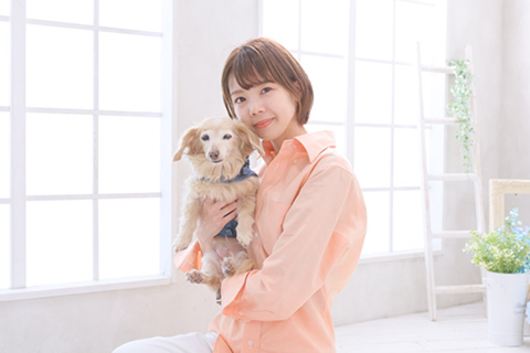 ペットも含めた家族写真の撮影場所