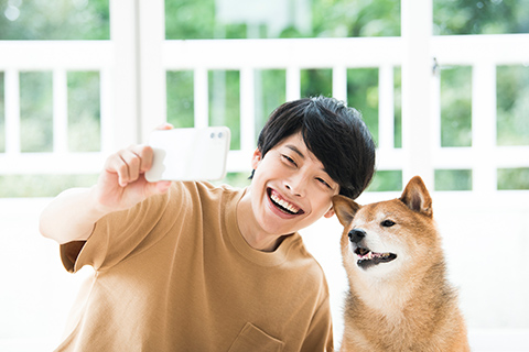 犬と一緒に写真を撮る際のコツ